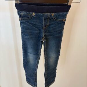 Cherokee Navy Waistband Blue Stretch Denim Jeans